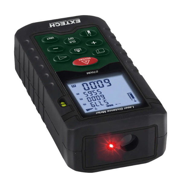 DT60M MEDIDOR DE DISTANCIA LASER 60M MARCA EXTECH - Image 2