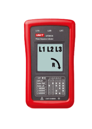 UT261A SECUENCIOMETRO ROTACION DE FASE MARCA UNI-T