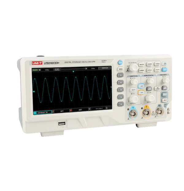 UTD2102CEX+ -2 OSCILOSCOPIO DIGITAL DOBLE CANAL ANALAGICO MARCA UNI-T - Image 3