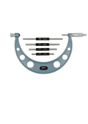 104-140A MICROMETRO PARA EXTERIORES CON TOPES INTERCAMBIABLES MARCA MITUTOYO