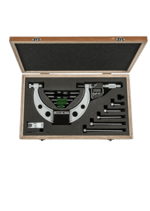 340-351-30 MICROMETRO PARA EXTERIORES DIGITAL CON TOPES INTERCAMBIABLES MARCA MITUTOYO