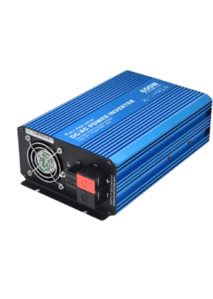 CAR600-12V Inversor de corriente continua a corriente alterna de 600W - 5,21 Amperios.  Entrada 12V DC / 50A  Salida 110V AC.  Con salida USB   5V MARCA CARSPA