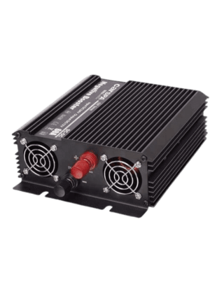 CNT2412-60  Convertidor de voltaje DC/DC. MARCA CARSPA  Voltaje de entrada: 13VDC - 40VDC. Voltaje de salida:  Voltaje de salida: 12VDC - 13,8VDC.  Amperaje: 60A