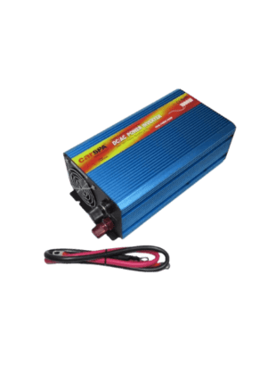P1000-12V  Inversor de corriente continua a corriente alterna de 1000W - 8,7 Amperios.  Entrada 12V DC / 83A  Salida 115V AC MARCA CARSPA
