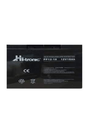 PP6-12  Batería sellada de 6v - 12ah AGM  151x50x94 mm. Conector T1  caja x  unidades MARCA HI-TRONIC