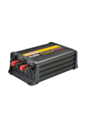 PV2412-30 Convertidor de voltaje DC/DC. Voltaje de entrada: 20VDC - 30VDC. Voltaje de salida: 12VDC - 13,8VDC.  Amperaje: 30A continuos 39A Máximo MARCA PACO
