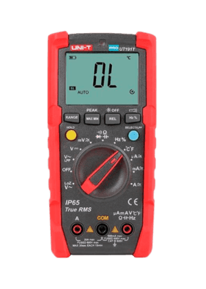 UT191T MULTIMETRO TRUE RMS USO INDUSTRIAL MARCA UNI-T
