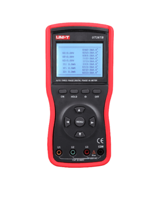UT267B MEDIDOR DE POTENCIA DIGITAL INTELIGENTE DE TRES FASES MARCA UNI-T
