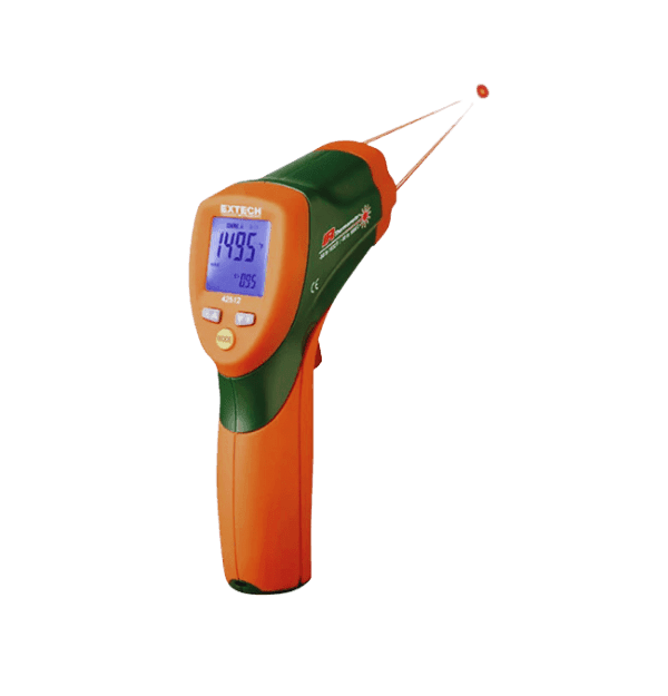 42512 TERMÓMETRO IR DOBLE LASER INTERVALO DE -50˚-1000˚C MARCA EXTECH ...