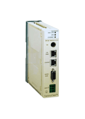 TSXETG1010 MODULO DE PUERTA DE ENLACE TCP MARCA TELEMECANIQUE
