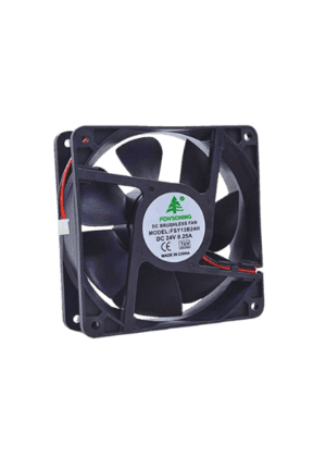 VENTILADOR  AXIAL DE 24Vdc MARCA FONSONING
