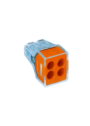 CONECTOR 4 POLOS 773-104 MARCA WAGO