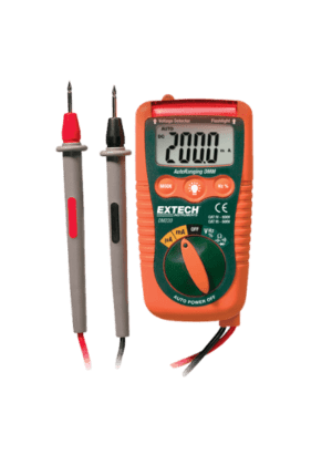 DM220 MINI MULTÍMETRO DIGITAL CON DETECTOR DE VOLTAJE SIN CONTACTO MARCA EXTECH