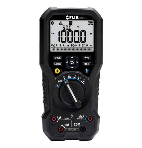 DM93-2 MULTÍMETRO DIGITAL RMS ENTRADA TIPO K MARCA FLIR - Image 3