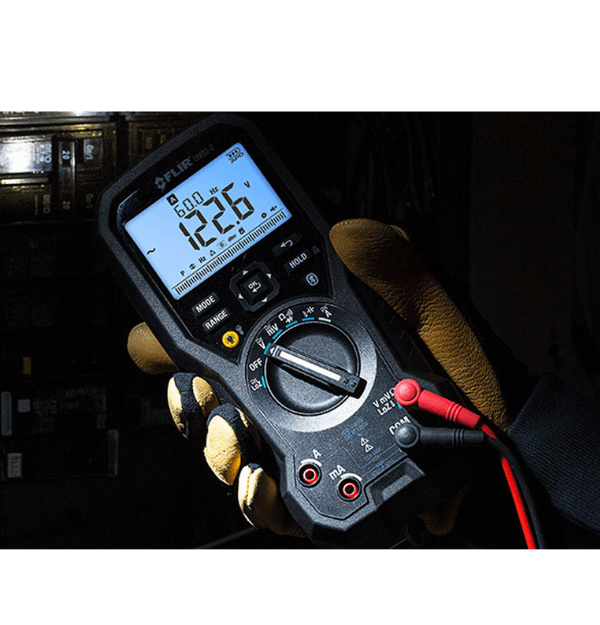 DM93-2 MULTÍMETRO DIGITAL RMS ENTRADA TIPO K MARCA FLIR - Image 2