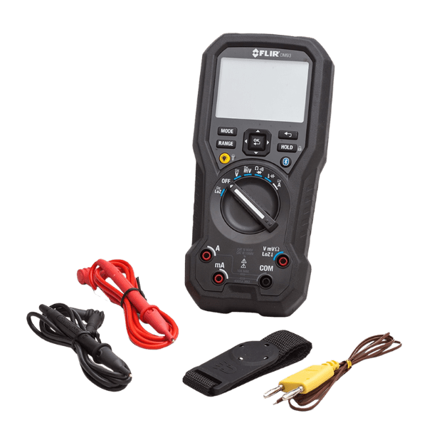 DM93-2 MULTÍMETRO DIGITAL RMS ENTRADA TIPO K MARCA FLIR - Image 4