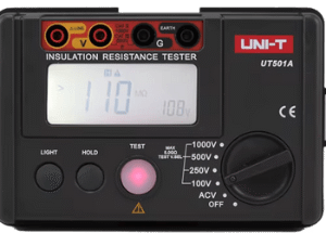 UT501A MEDIDOR DE RESISTENCIA DE AISLAMIENTO MARCA UNI-T
