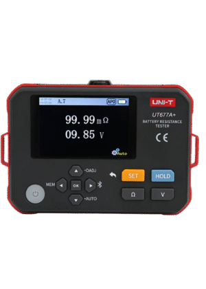 UT677A+ PROBADOR DE RESISTENCIA INTERNA DE BATERIA MARCA UNIT