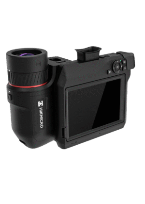 SP120H CAMARA TERMOGRAFICA MARCA HIKMICRO LADO IZQUIERDO