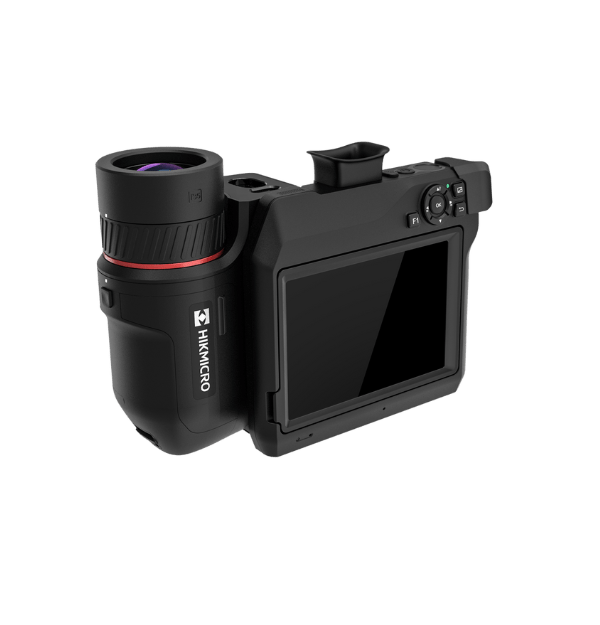 SP120H CAMARA TERMOGRAFICA MARCA HIKMICRO LADO IZQUIERDO