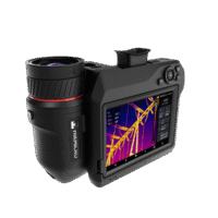 SP60H CAMARA TERMOGRAFICA MARCA HIKMICRO LADO IZQUIERDO