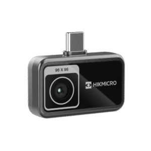 Mini-E CAMARA TERMOGRAFICA MARCA HIKMICRO LADO IZQUIERDO
