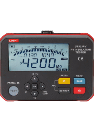 UT503PV MEDIDOR DE RESISTENCIA DE AISLAMIENTO MARCA UNI-T