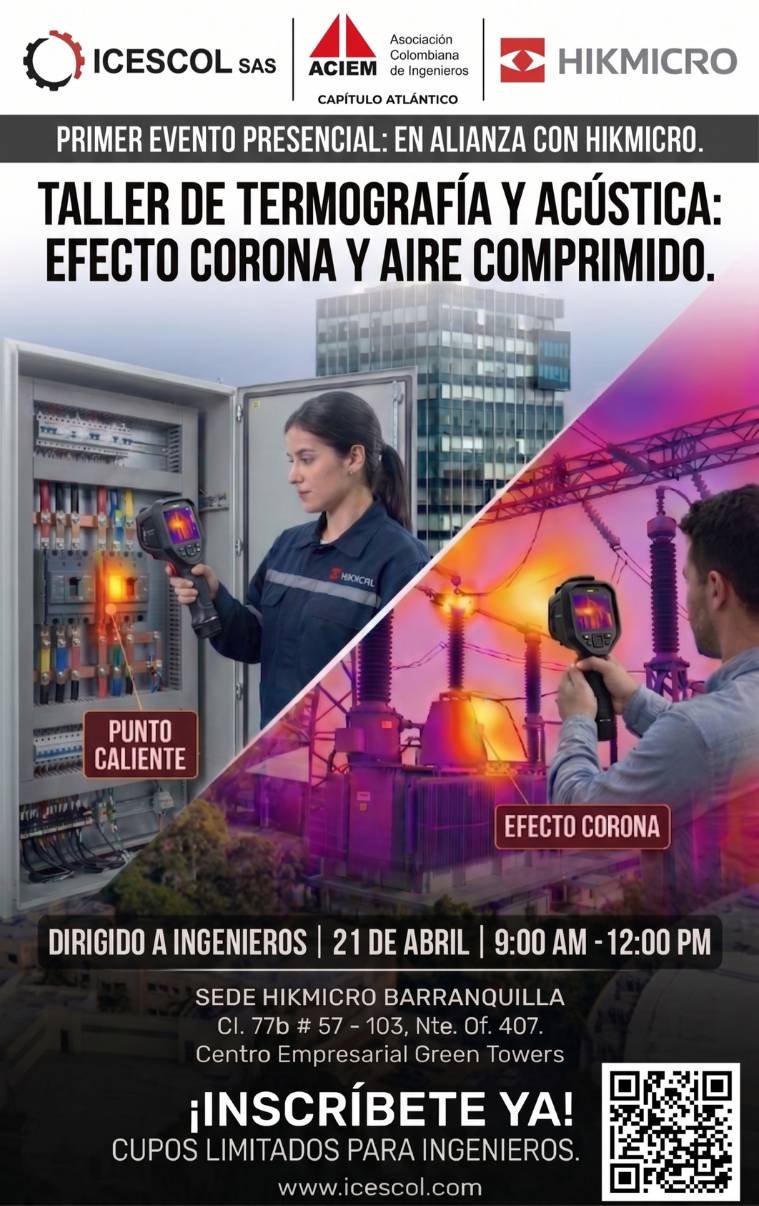 Banner taller de termografia icescol