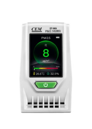 DT 969 DETECTOR DE CALIDAD DEL AIRE MARCA CEM